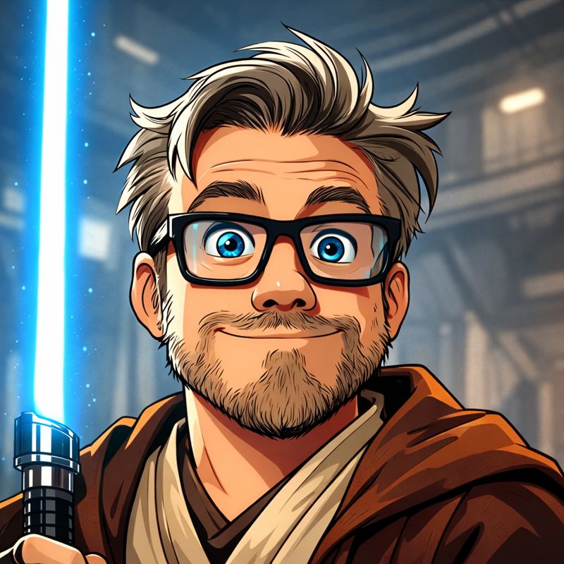 Luke Cutmore Jedi portrait